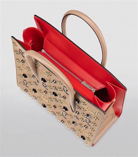 louboutin top handle bag.